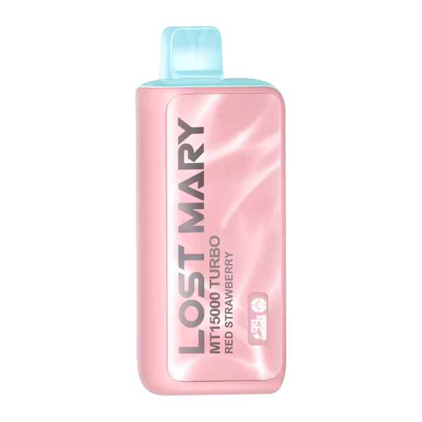 Red Strawberry Lost Mary MT15000 Turbo - Black Coral